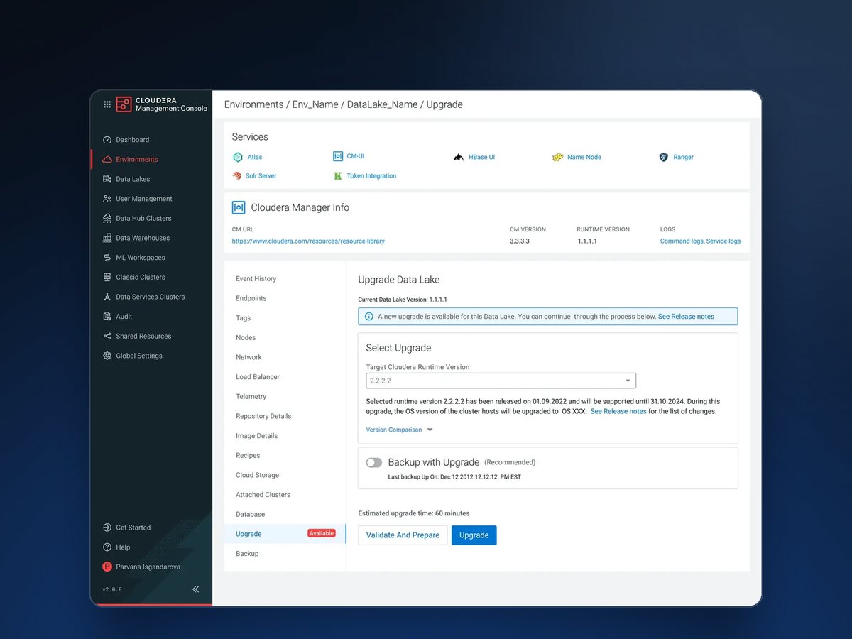 Cloudera Data Platform project cover